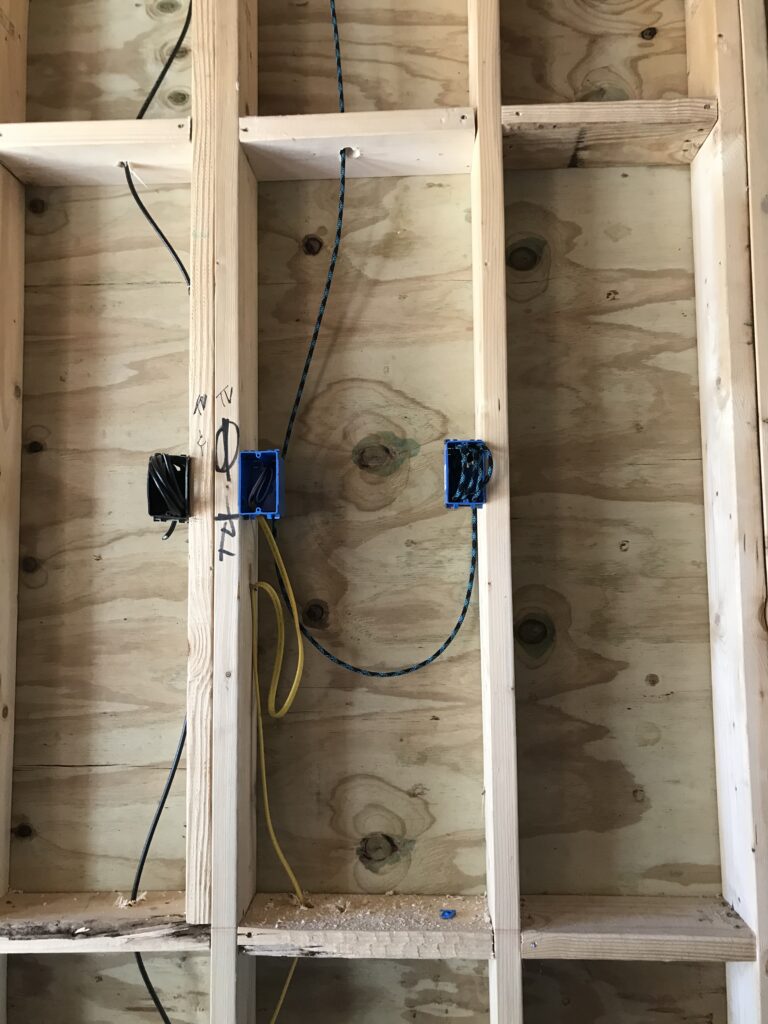 TV and Home Theater Wiring in Pre-Construction